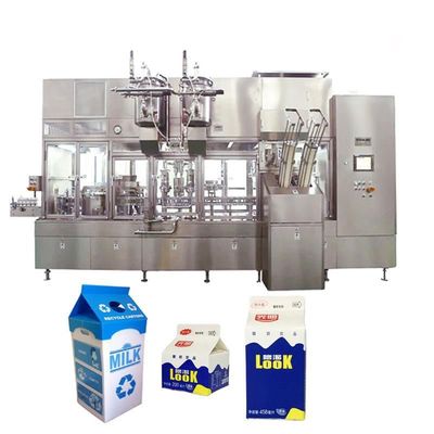 UHT automatique de la machine de remplissage de lait d'installation laitière 500ml avec des bouteilles de PE